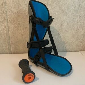 Alpha Medical Plantar Fasciitis Foot Brace Night Splint Beskar Massage Roller L